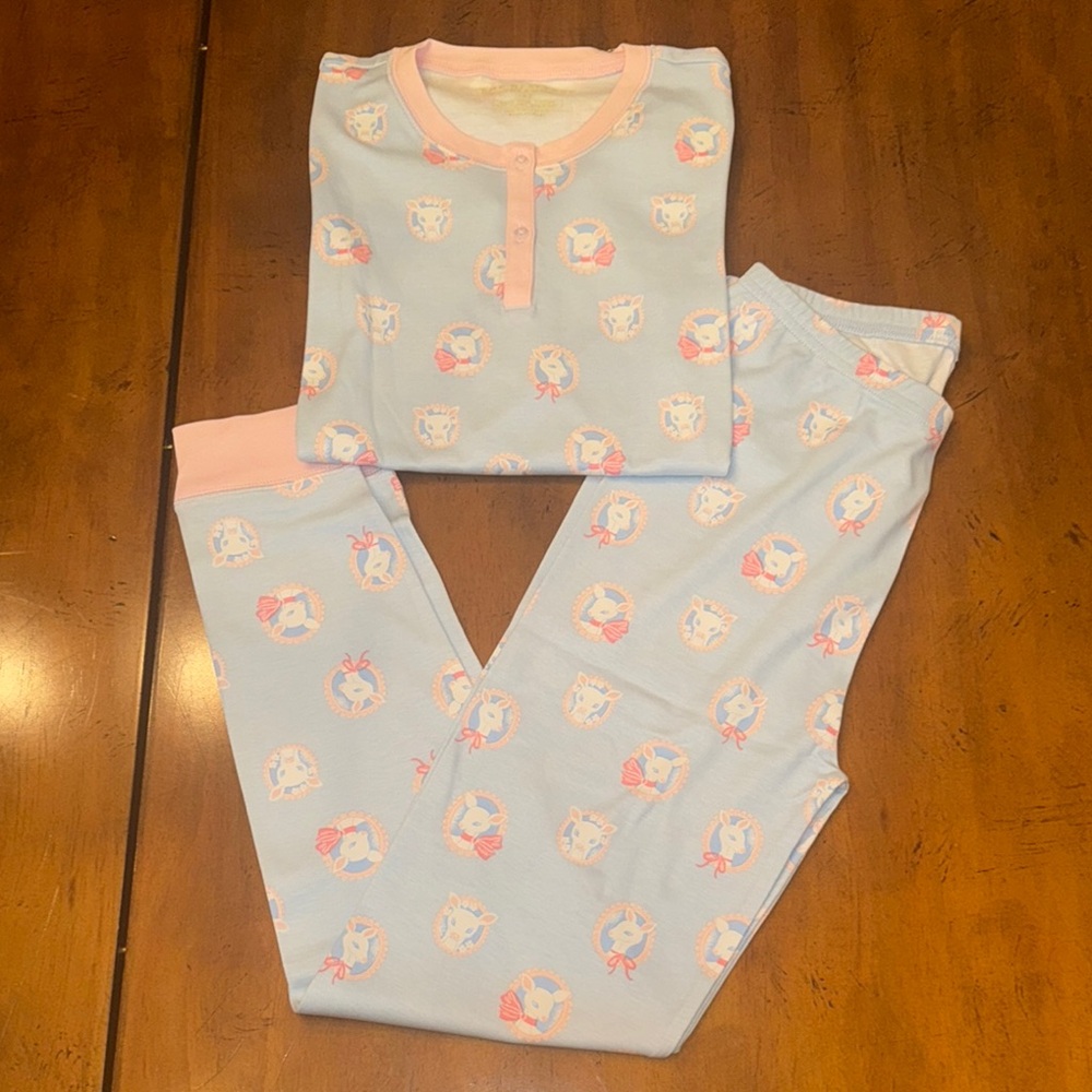 NWT TBBC Sara Jane's Sweet Dream Set - Dear Friends with Palm Beach Pink - 12